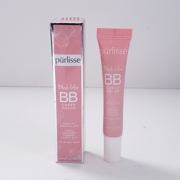 💚2/$20 Purlisse Beauty Blush Glow BB Cheek Color Cool Mauve - Picture 5 of 12